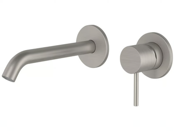 X STYLE INOX - 2 hole wall-mounted washbasin mixer by Remer Rubinetterie - view 2